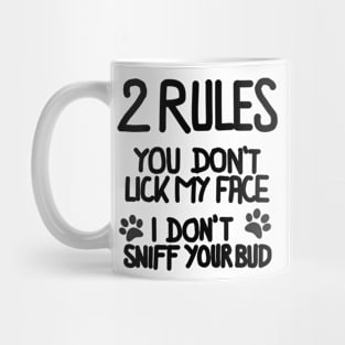 2 Rules for Cats b Mug